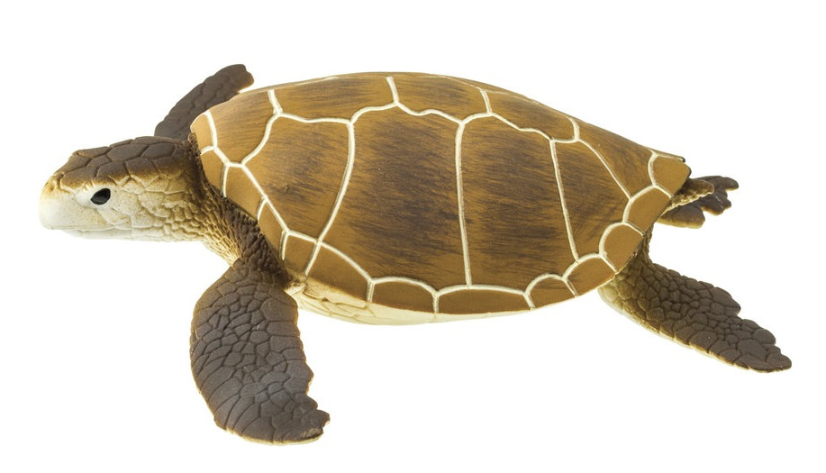 toy turtle junior 10 x 11 cm brown