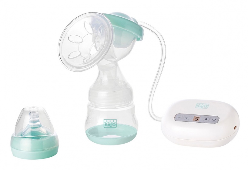 electric breast pump with bottle 150 ml