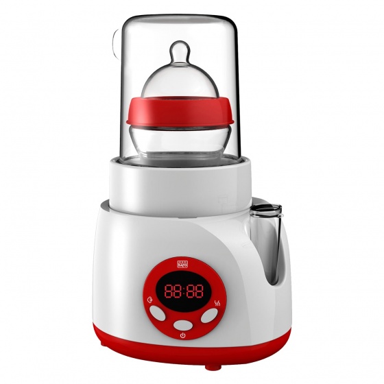 bottle warmer electric red/white