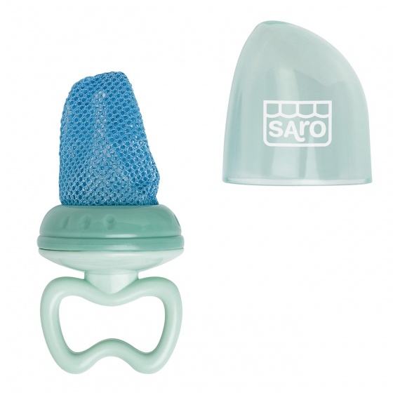 pacifier Learning to eat green