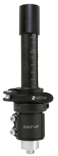 Satori Easy Up výškový adaptér 25,4 / 205 / 28,6 mm matná čierna