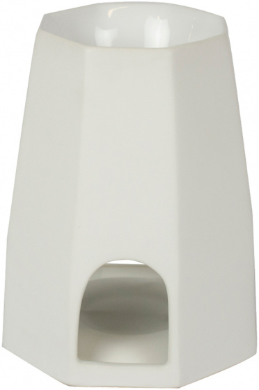 Scentchips svietnik Octo Matt 16 cm keramický biely