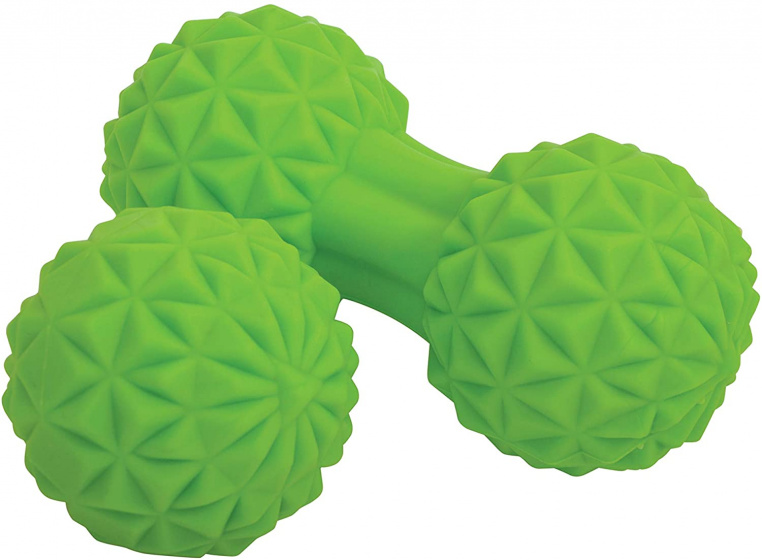 massage duo set 12 cm green 2-piece