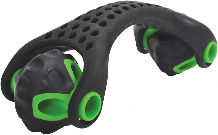 SchildkrĂ¶t Fitness massage roller 19 cm polypropylene black/ green
