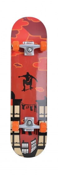 skateboard Kicker 31" Red Parkour 79 cm