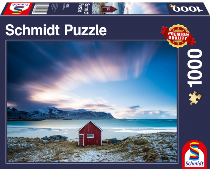 Schmidt legpuzzel hut aan de atlantische kust 1000 stukjes