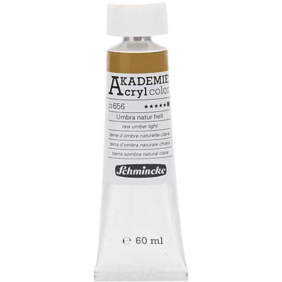 Schmincke tube akademie acrylverf 60 ml bruin umber (656)