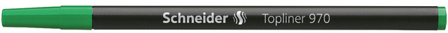 Schneider Jemná náplň Topliner 970 0,4 mm nerezová oceľ zelená