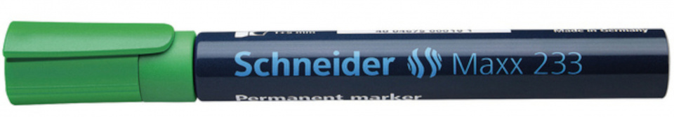 Schneider permanentný popisovač Maxx 233 1-5 mm 12 cm zelený