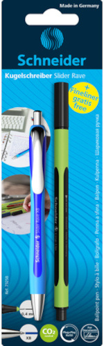 Schneider sada písacích potrieb Slider Rave a Line-up 0,4 mm 2-dielna