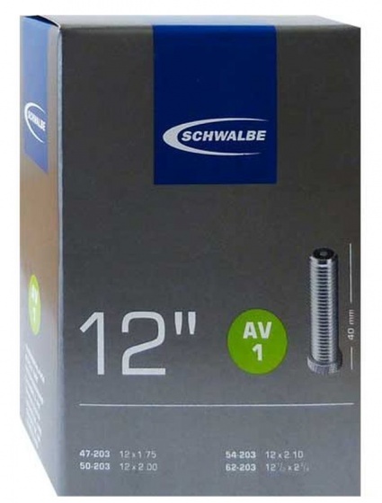 Schwalbe Vnútorná rúrka 12 x 1,75/2,10 (47/62-203) AV 40 mm