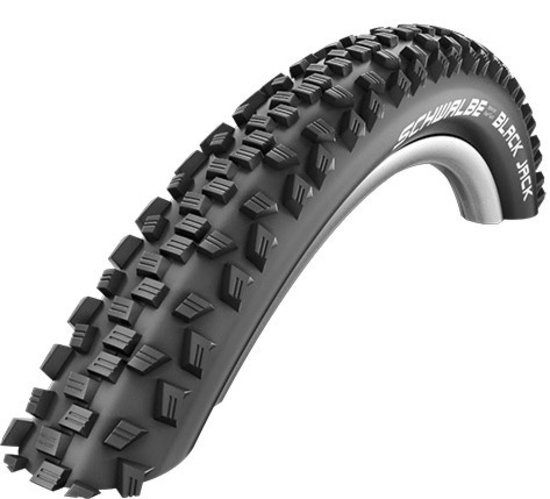 Schwalbe Vonkajší Black Jack Black 18 x 1,90 (47-355) čierny