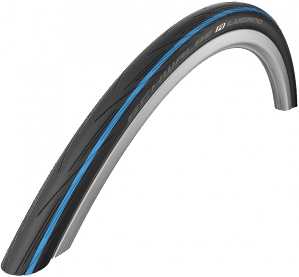 Schwalbe vonkajší plášť Lugano 28x1.00 (25-622) HS471 čierno/modrý