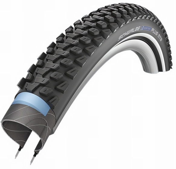 Schwalbe buitenband marathon plus mtb 26 x 2.10 (54 559) zwart