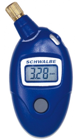 Schwalbe Digitální měřič tlaku v pneumatikách Airmax Pro modrý