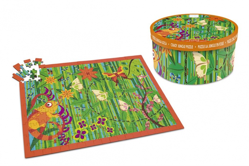 Scratch legpuzzel crazy jungle 200 stukjes