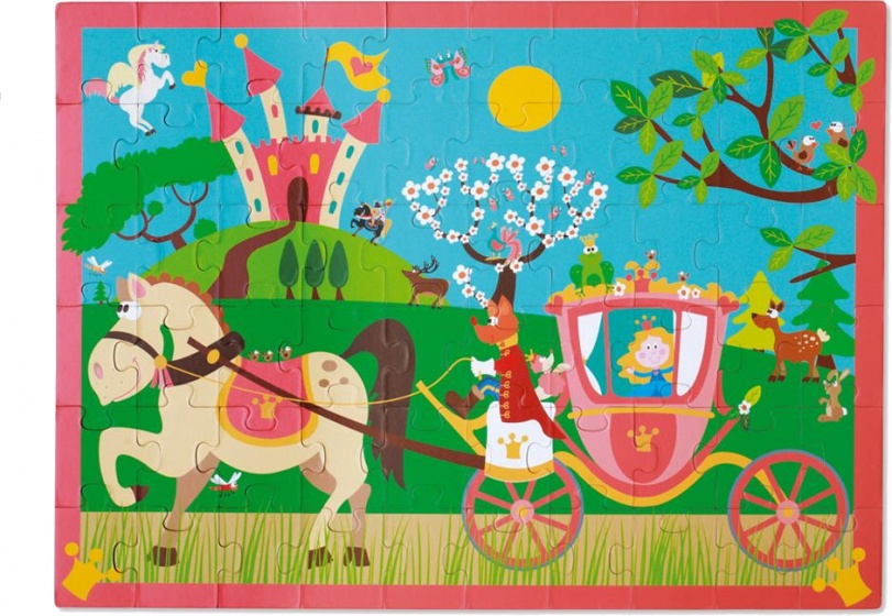 jigsaw puzzle Princess coach 60 pieces