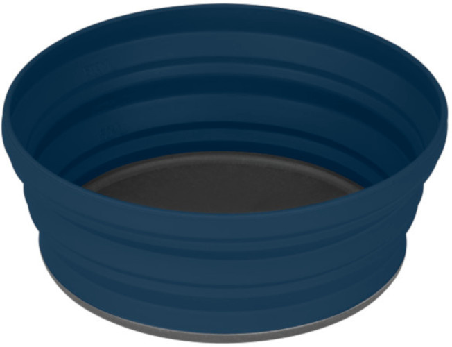 camping bowl XL-Bowl 1,15 liter silicone navy