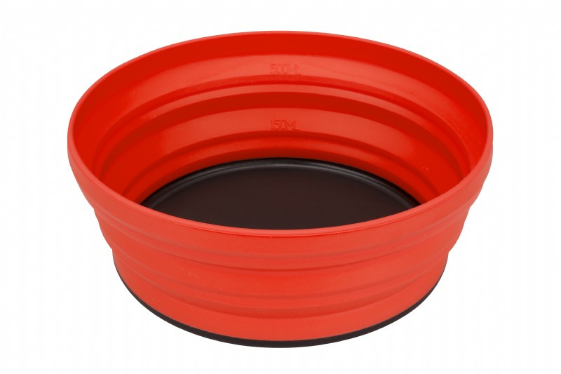X-Bowl camping bowl 650 ml red
