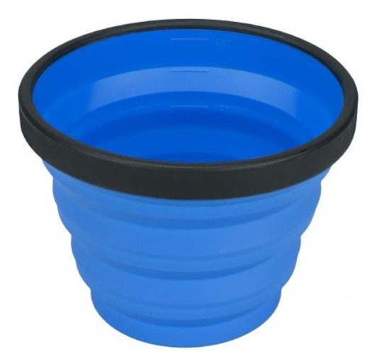 camping cup X-Cup 250 ml silicon blue