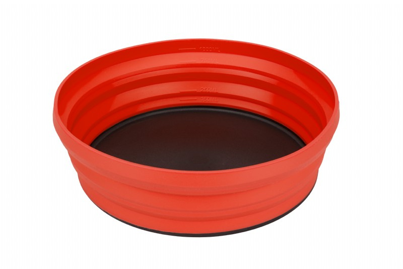 XL-Bowl camping bowl 1150 ml red
