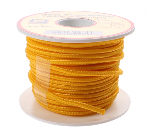surf cord polypropylene 3 mm 70 daN 20 meters yellow