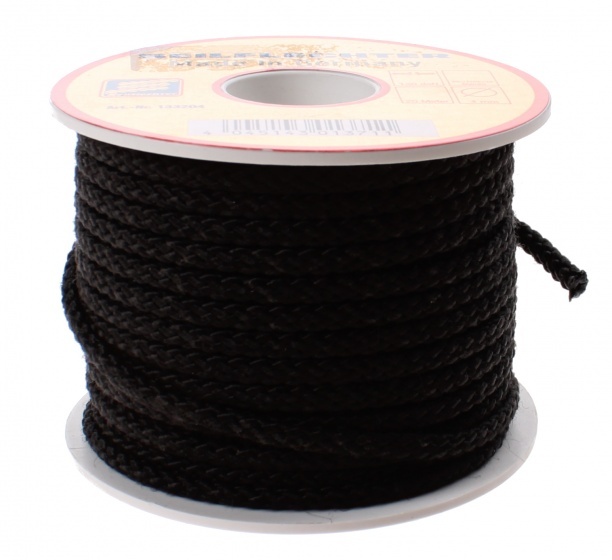 surf cord polypropylene 3 mm 70 daN 20 meter black