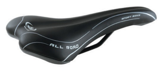 Selle Monte Grappa sedlo All Road 275 x 135 mm unisex čierne