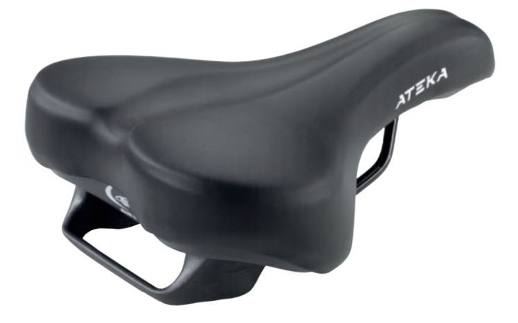 Selle Monte Grappa Sedlo Atekaunisex 255 x 200 mm čierne