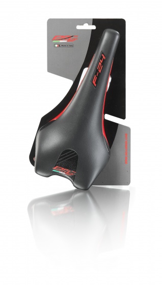 Selle Monte Grappa zadel bmg f24 290 x 135 mm zwart/rood