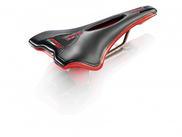 Selle Monte Grappa sedlo BMG ZR 290 x 135 mm černo/červené