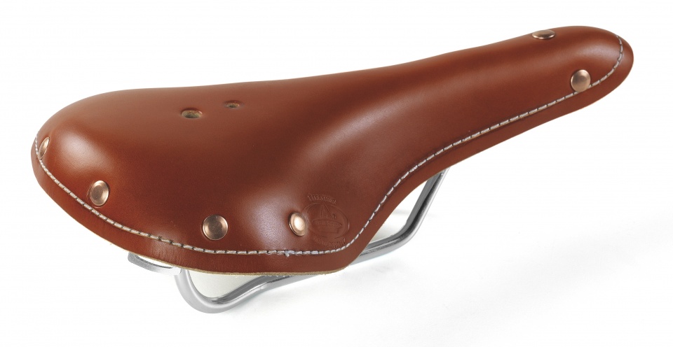 Selle Monte Grappa sedlo Old Frontiers Sports koža 30 cm čierne