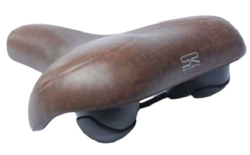 Selle Royal sedlo na bicykel 25 x 21 cm elastomér tmavohnedý