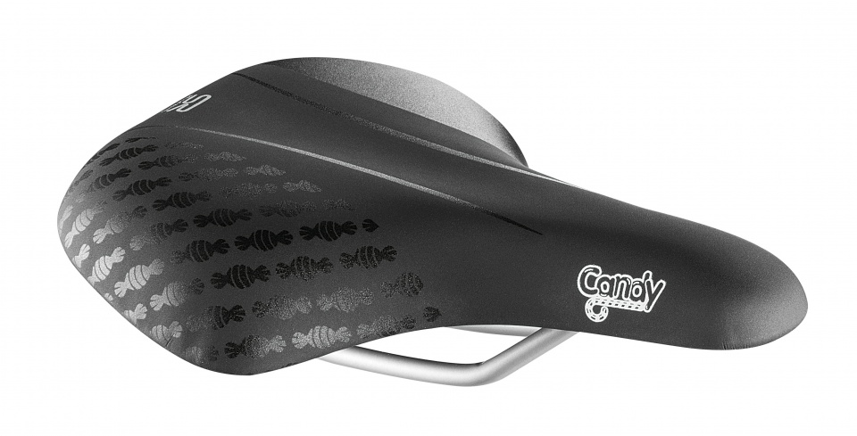 Selle Royal sedlo Candy Kids 230 x 172 mm junior čierne