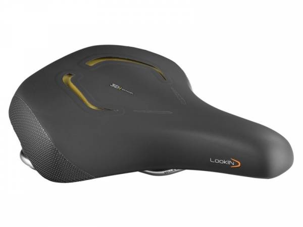 Selle Royal sedlo Lookin 3D Relaxed unisex čierne