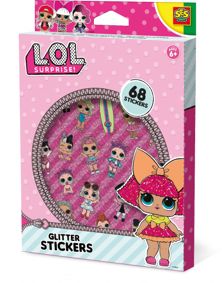SES Creative l.o.l. surprise sticker 68 stuks