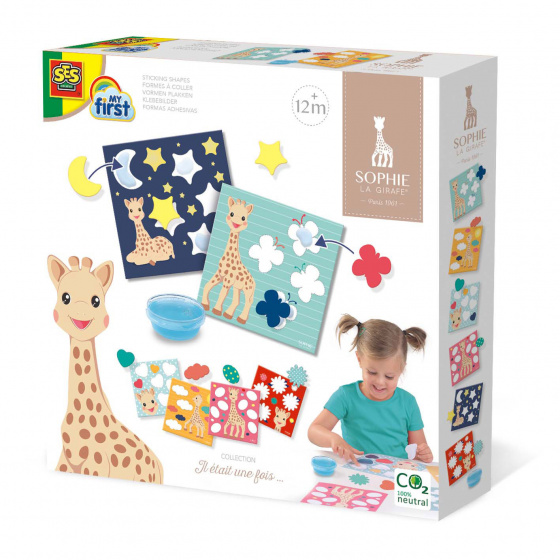 SES knutselset myfirst junior papier/lijm 8 delig