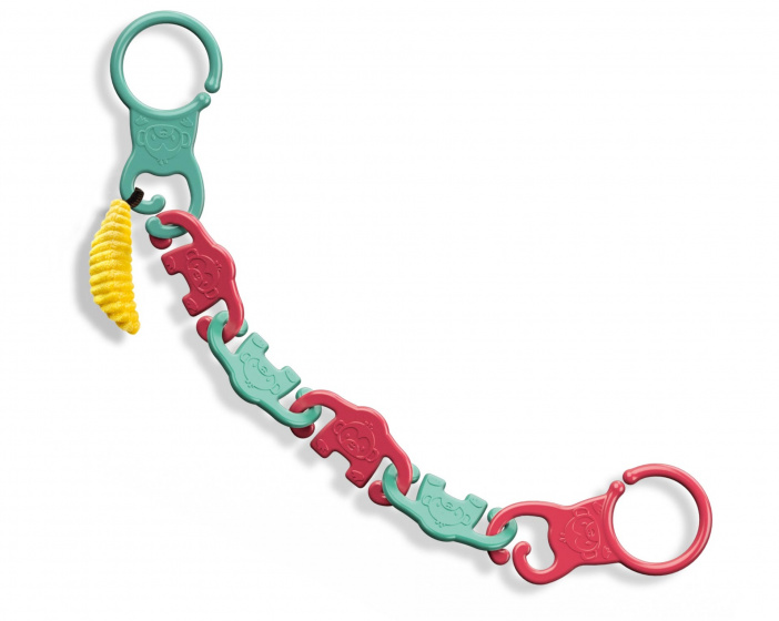 SES speelschakels monkey links junior groen/roze