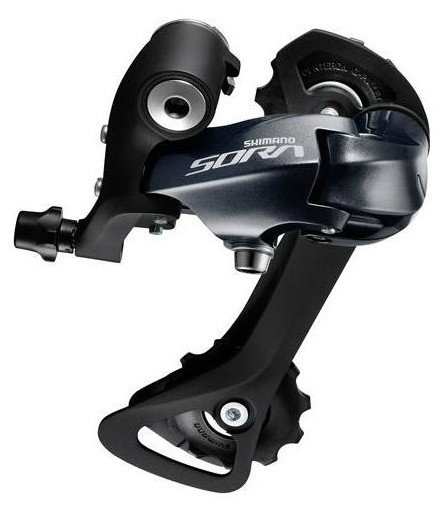 Shimano zadná prehadzovačka Sora R3000 9S dlhá klietka čierna