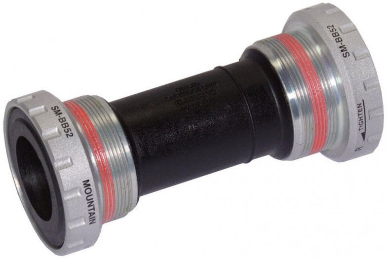 Shimano stredová konzola Deore BB52 BSA 73 x 44 mm čierna/strieborná