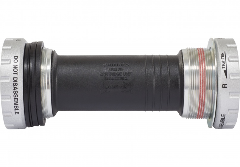 Shimano stredová konzola Deore BB52 BSA 83 x 44 mm čierna/strieborná