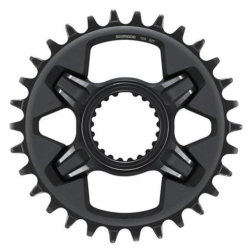 Shimano kettingblad deore xt sm crm85 11s 52 mm 30t staal zwart