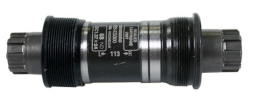 Shimano stredová konzola BB-ES300 oceľ 68 - 113 Octalink BSA čierna