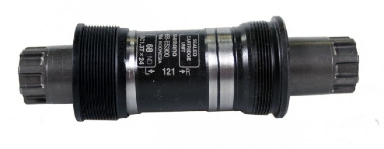 Shimano stredová konzola BB-ES300 oceľ 68 - 121 Octalink BSA čierna