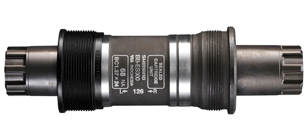 Shimano stredová konzola BB-ES300 oceľ 73 - 118 Octalink BSA čierna