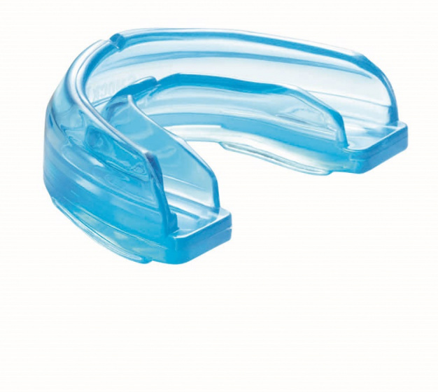 Shock Doctor gebitsbeschermer Brace senior siliconen blauw