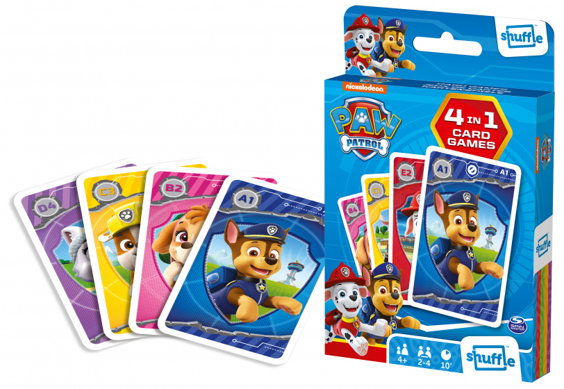 Juego De Cartas Dobble Patrulla Canina - Para 2 A 5 Jugadores, A Partir De 4 Años, Basado En Velocidad Y Observación