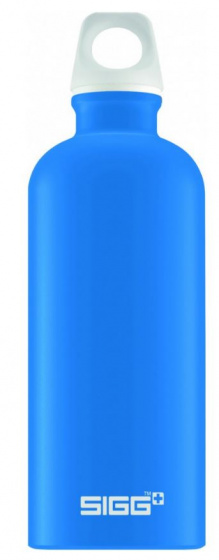 drinking bottle Lucid 600 ml 21,5 cm aluminium blue