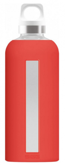Sigg fľaša na pitie Star 500 ml 22,1 cm sklenená červená