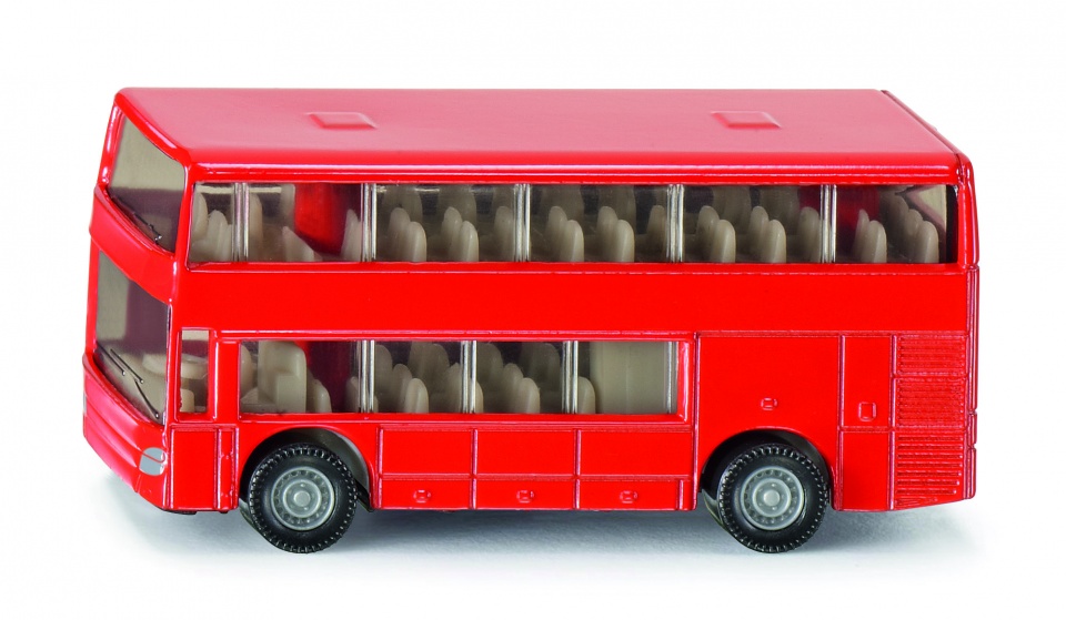 Siku Dvojposchodový autobus červený (1321)